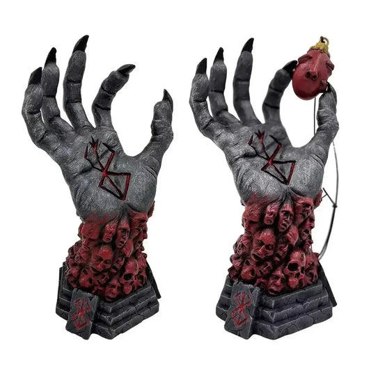 Gothic Witch's Hand Statue โ Resin Wall Hook & Decorative Ornament for Keys, Bags & Witchy Home Decor
