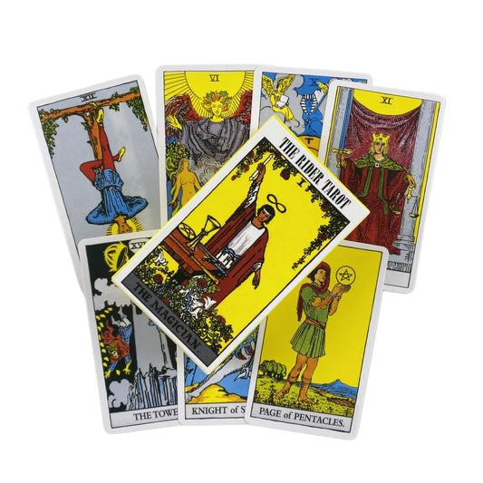 Tarot for Beginners – Oracle Deck with Meanings on Cards (Spanish Edition)